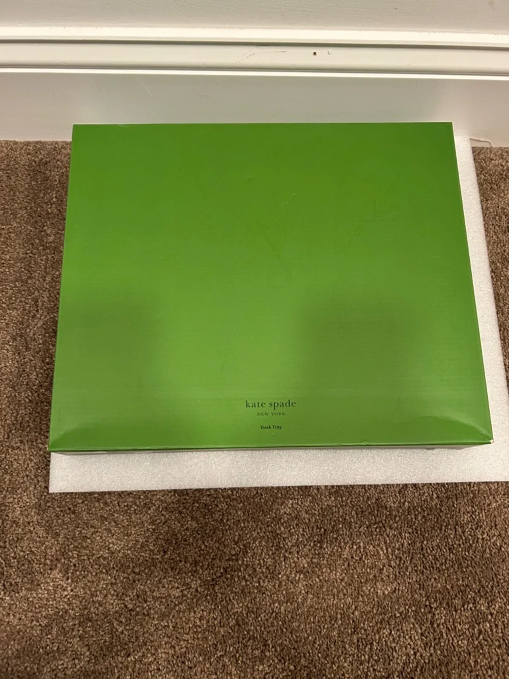 Kate spade leatherette polka dot desk tray organizer